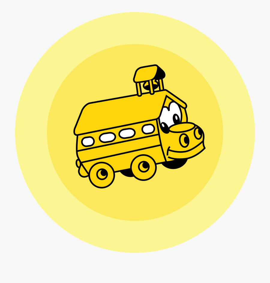 School On Wheels Logo, Transparent Clipart