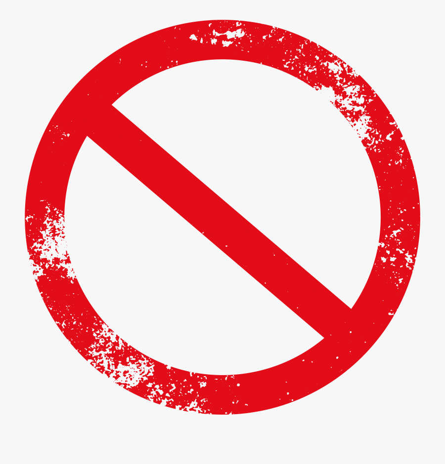 Say No To Smoke, Transparent Clipart