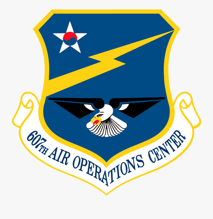 607th Air And Space Operations Center - Air Force Smc Logo, Transparent Clipart