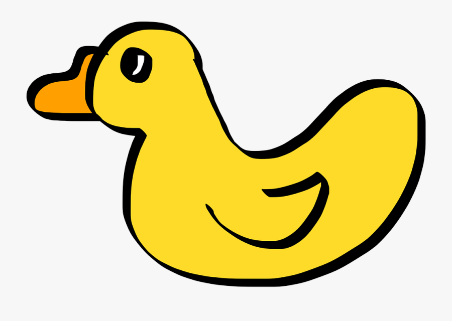 Yellow Bath Duck Duck Free Picture - Pato Cartoon Png, Transparent Clipart