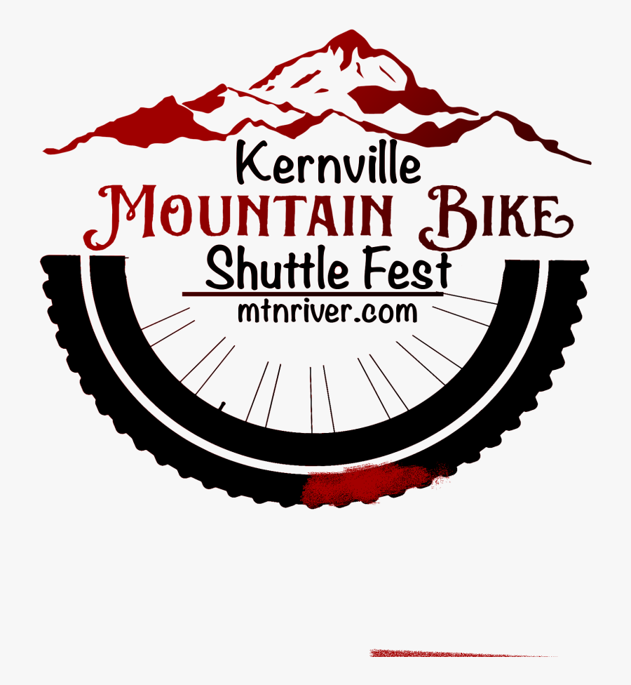 Mountain Bike Tire Logo, Transparent Clipart