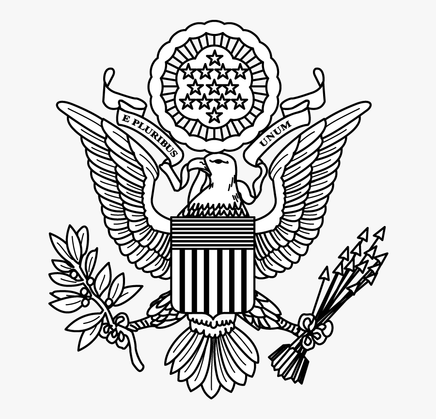 United States Passport Seal, Transparent Clipart