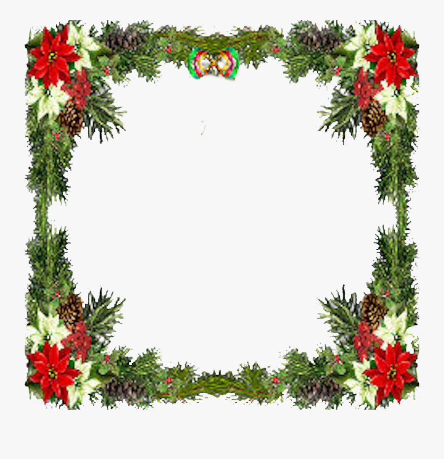 Christmas Frame Png - Christmas Frame Transparent Background , Free 