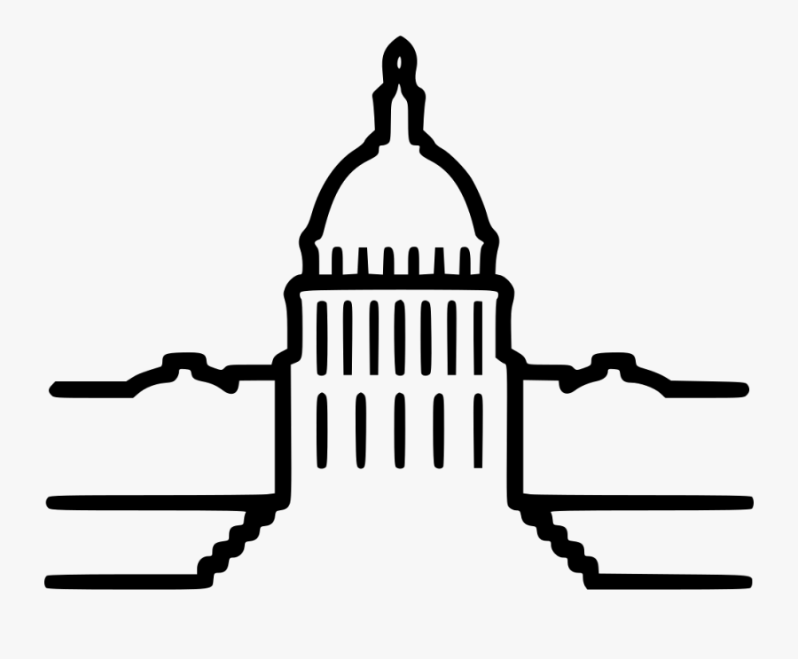 Washington Whitehouse - White Congress Clip Art, Transparent Clipart