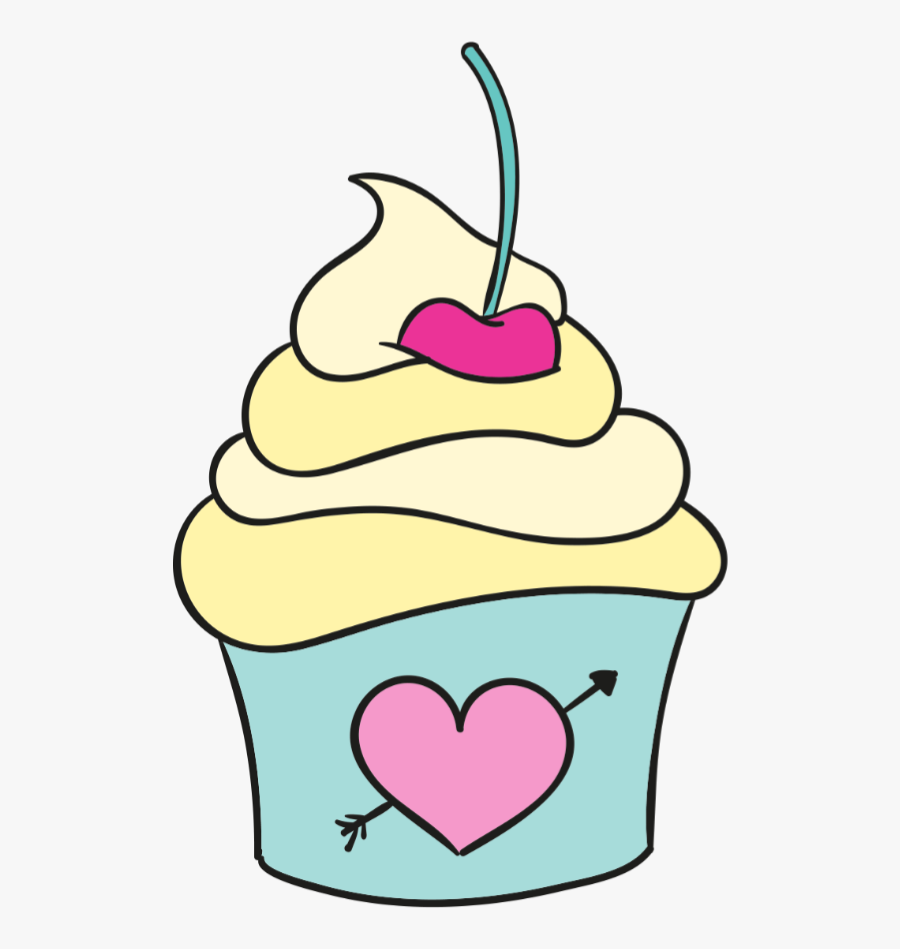 #cupcakes #bake #desserts #pastel #cute #food #bakery, Transparent Clipart