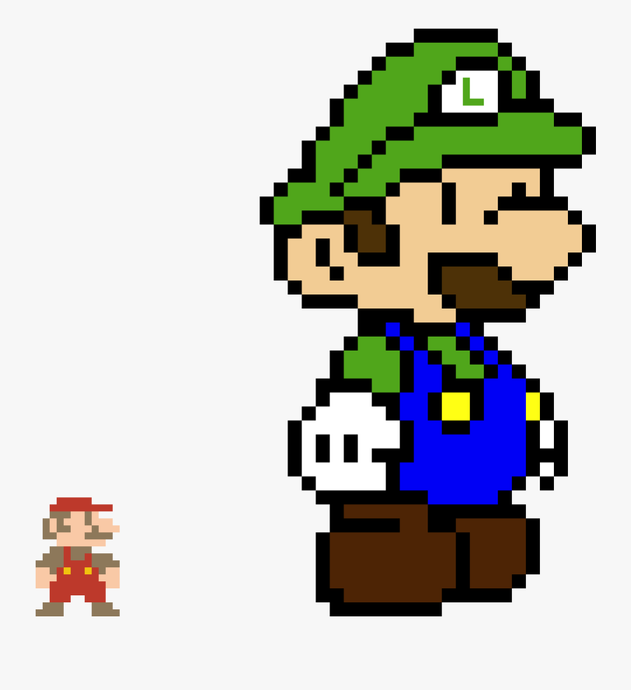 Big Brother Clipart , Png Download - Paper Mario Pixel Art, Transparent Clipart