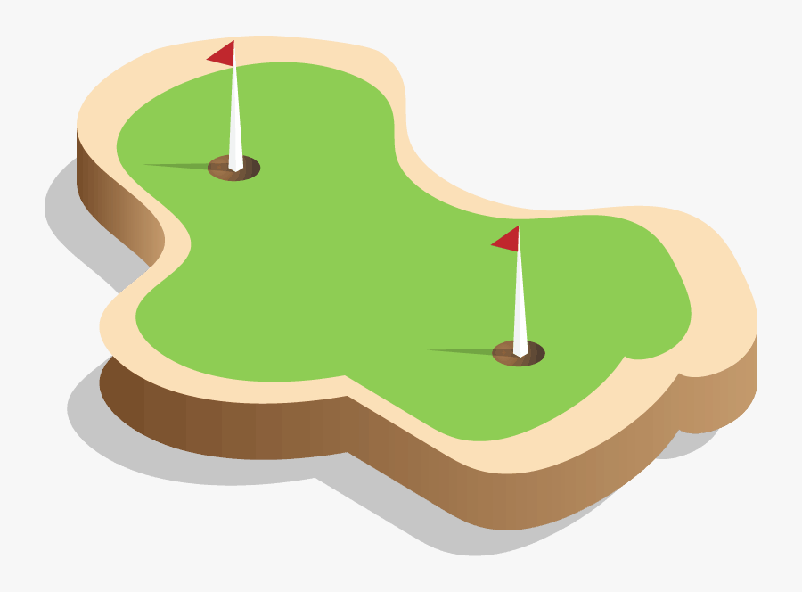 Miniature Golf, Transparent Clipart