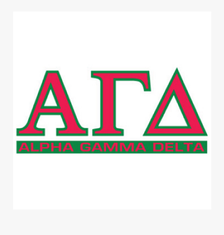 Alpha Gamma Delta Greek Letters, Transparent Clipart