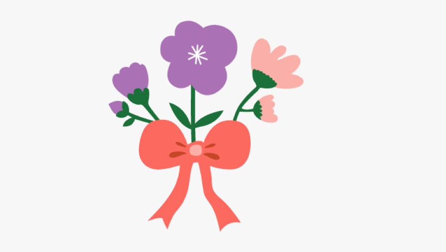 #cute #pink #flower #rose #spring #border #frame #ribbon - Illustration, Transparent Clipart