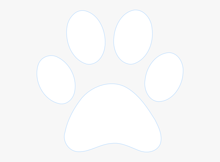 Download Paw Print Outline Svg Clip Arts - White Paw Print Clipart ...