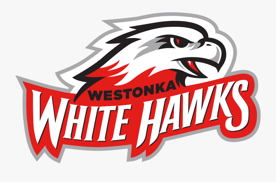 School Logo - Westonka White Hawks, Transparent Clipart