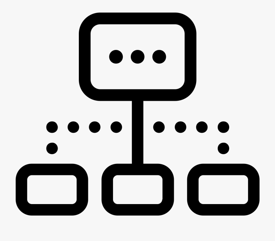 Work Breakdown Structure Icon, Transparent Clipart