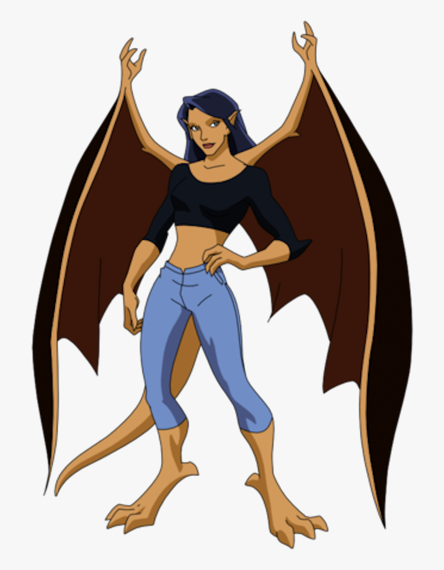 Gargoyles Tv Show Girl Clipart , Png Download - Gargoyles Cartoon Elisa Gargoyle, Transparent Clipart