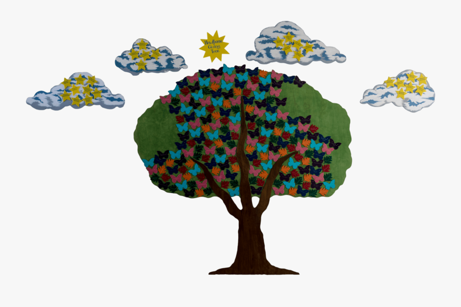 The Hawthorne Giving Tree - Illustration, Transparent Clipart