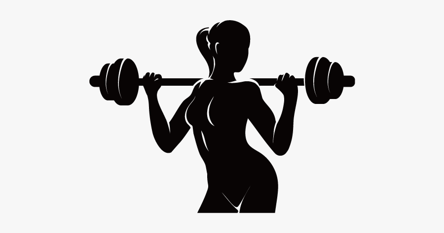 Download Centre Women S - Woman Fitness Silhouette Png , Free