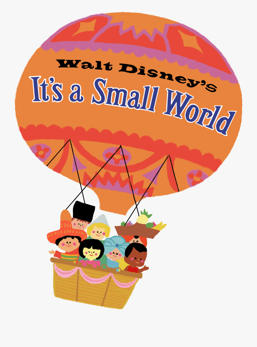 It's A Small World Logo, Transparent Clipart