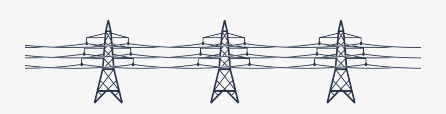 Transmission Tower, Transparent Clipart