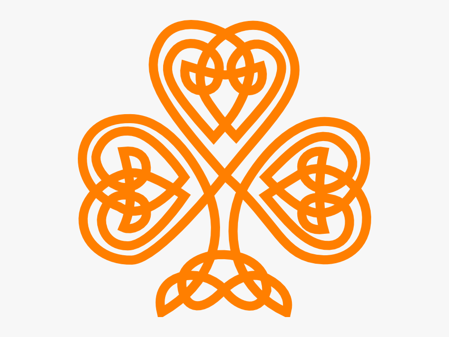 Celtic Knot Irish Shamrock, Transparent Clipart