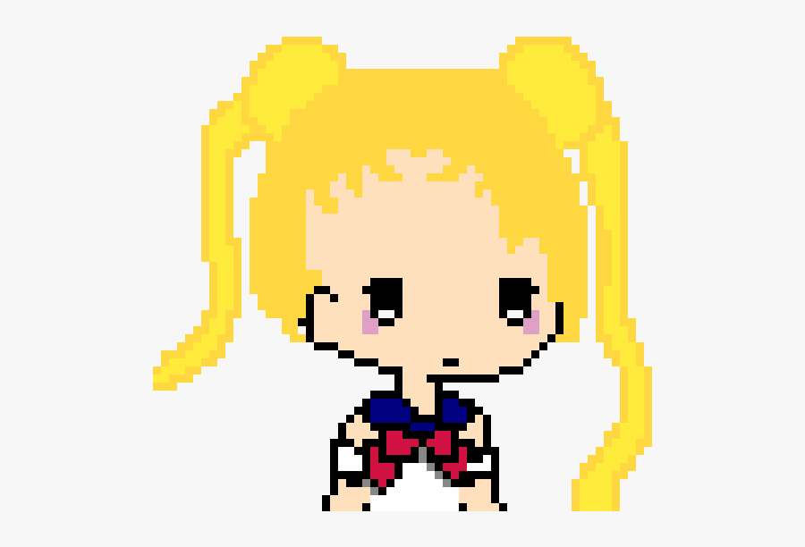 Anime Cute Pixel Art, Transparent Clipart