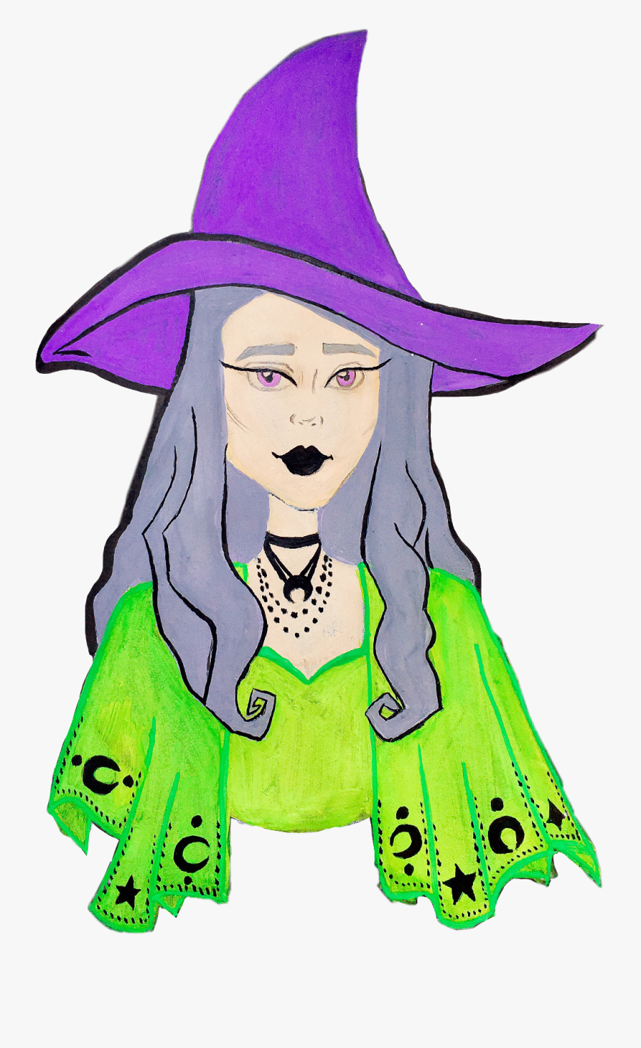 #witch #witches #witchesbrew #witchhat #witchstickers - Cartoon, Transparent Clipart