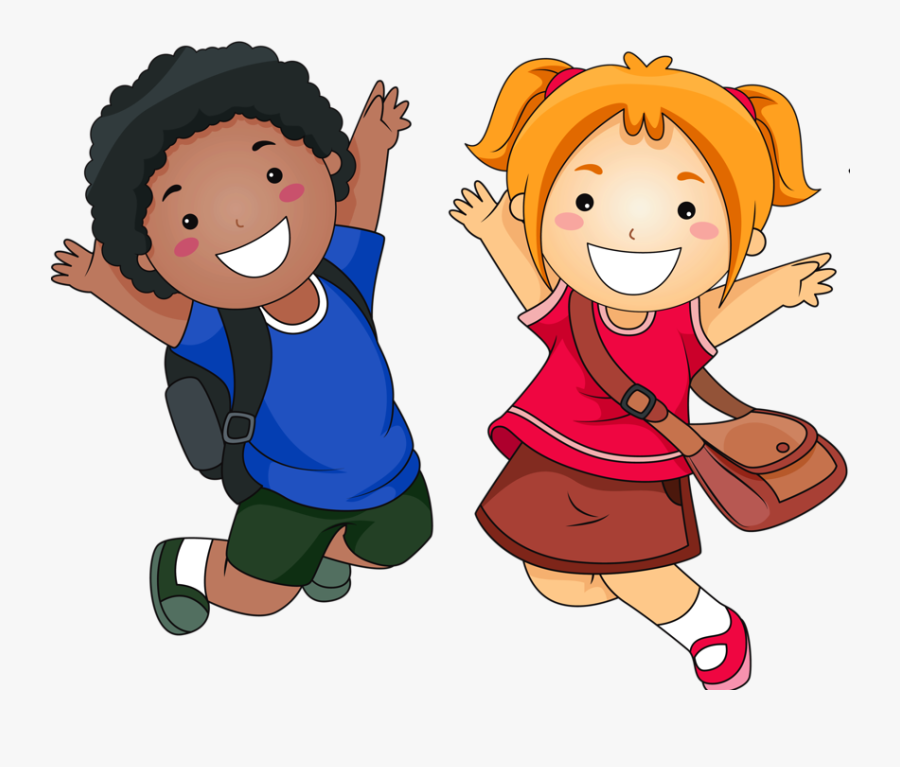 School Children Clipart, Transparent Clipart