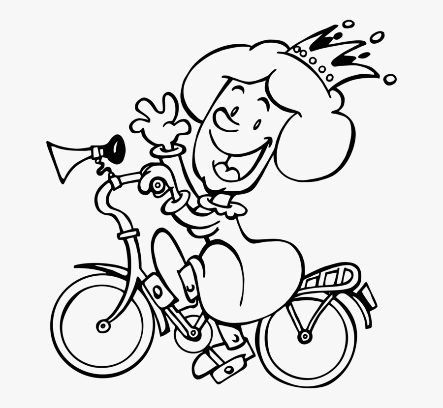 Line Art,style,cycling, Transparent Clipart