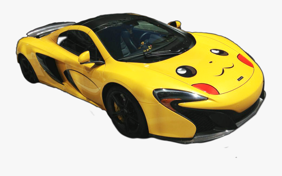 #racecar #speed #fastcar #pikachu #pikapika #pokemon - Mclaren P1, Transparent Clipart