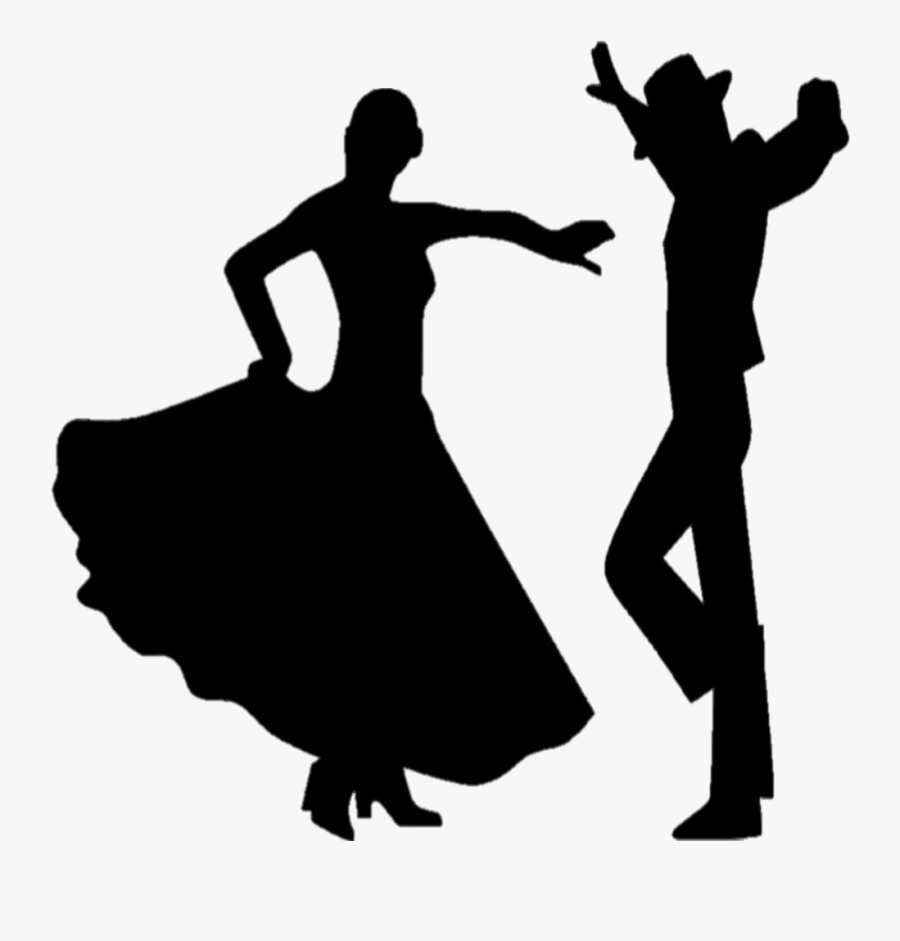 Flamenco Silhouette Ballroom Dance - Flamenco Silhouette, Transparent Clipart