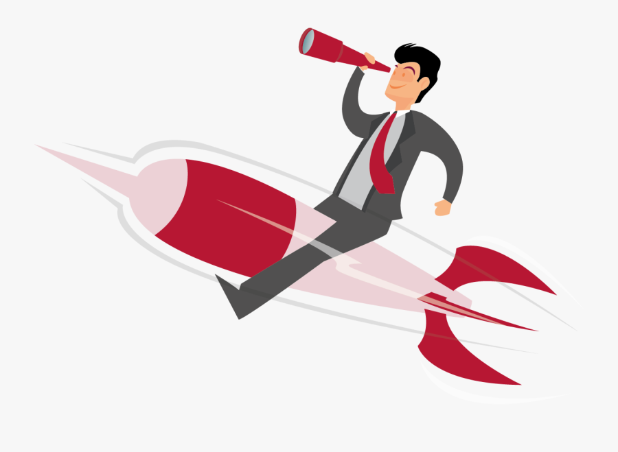 Company Vision Rocket - Rocket Vector Png, Transparent Clipart