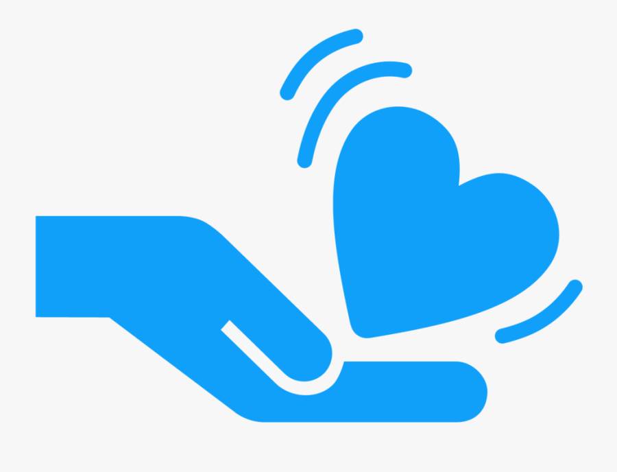 Illustration Of Hand Holding Heart - Financial Support Icon Png, Transparent Clipart