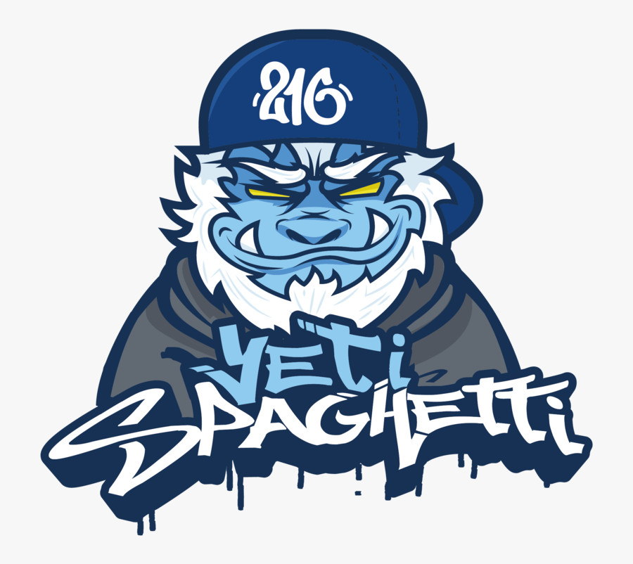 Cleveland, Oh - Yeti Fun Logo Mascot, Transparent Clipart