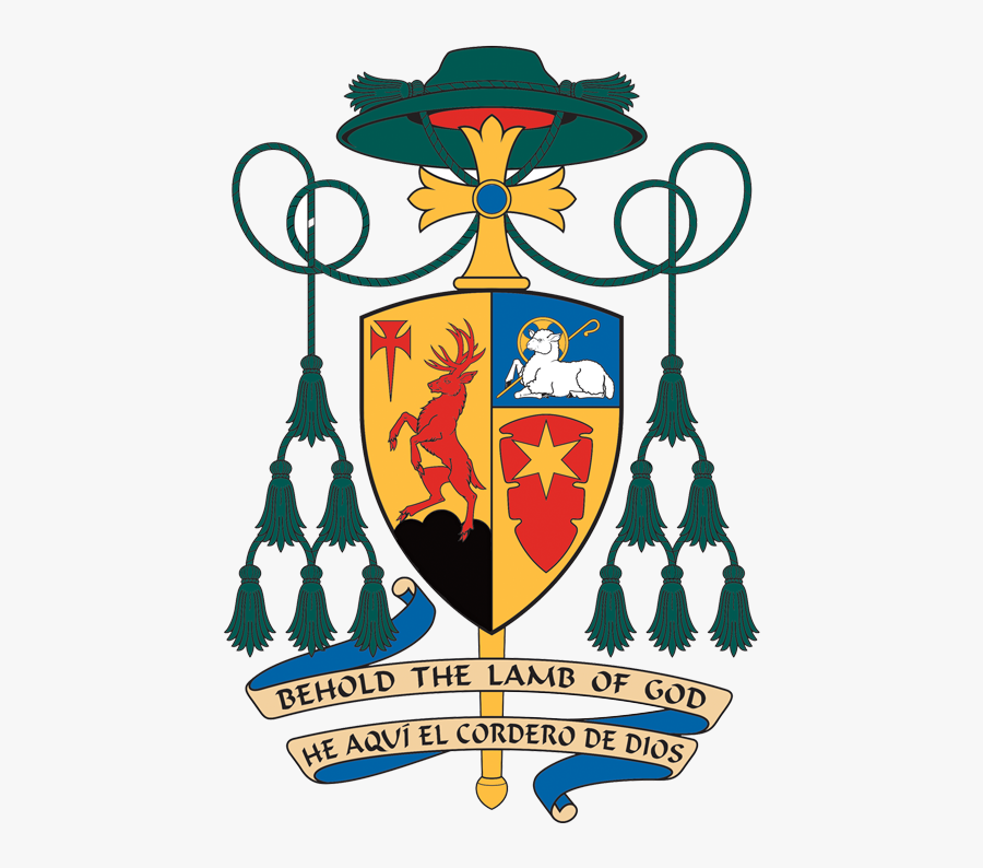 The Main Charge Or Emblem Is The Devotional Image Of - Diocese Of Kurunegala, Transparent Clipart