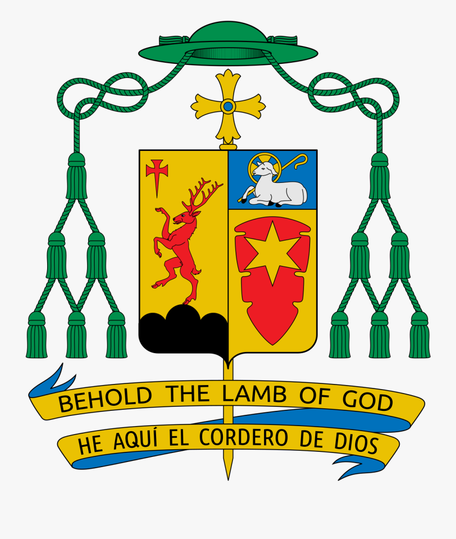 Coat Of Arms Of Bishop Martin Holley , Free Transparent Clipart ...