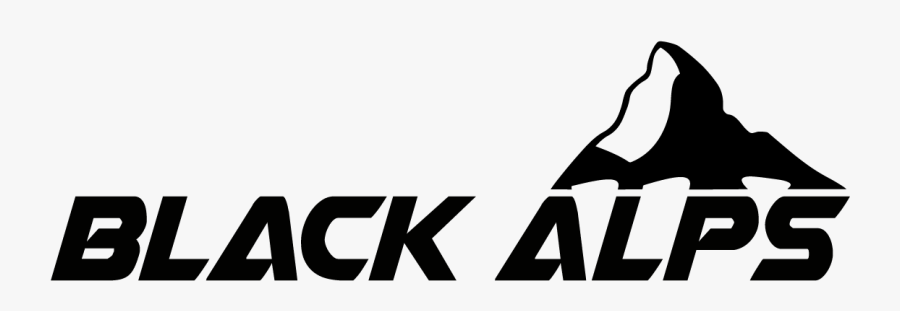 Black Alps, Transparent Clipart