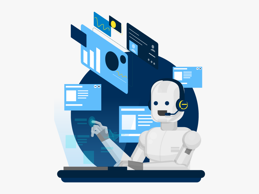 Robotic Process Automation Domain, Transparent Clipart