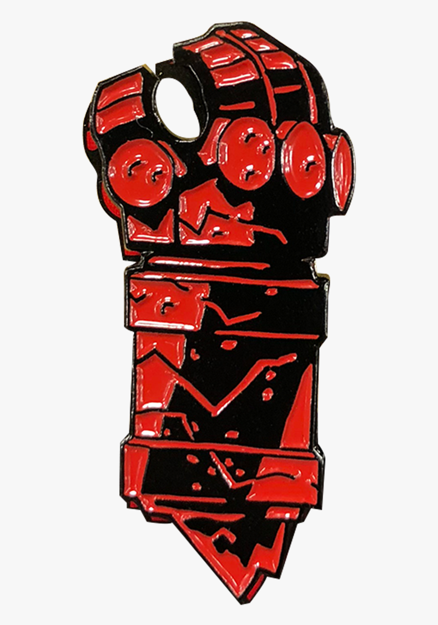 Hellboy Right Hand Of Doom Enamel Pin - Hellboy Right Hand Of Doom Png, Transparent Clipart