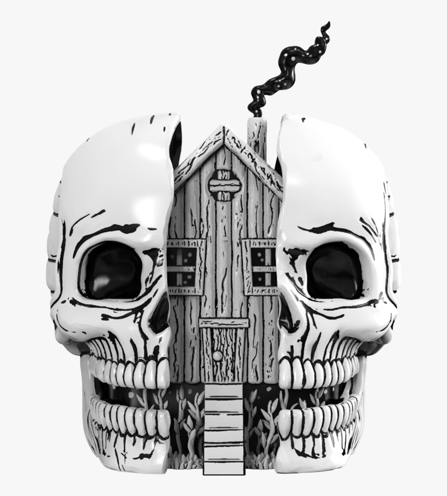 Skull, Transparent Clipart