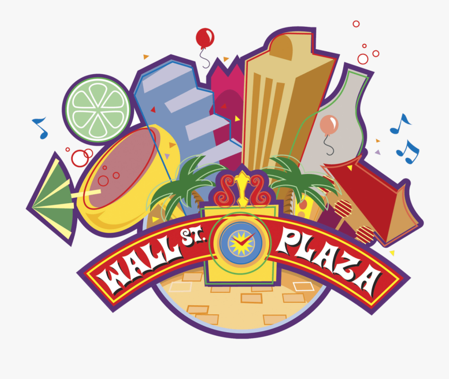 Wall Street Plaza Logo, Best Orlando Downtown Party, - Wall St Plaza Logo, Transparent Clipart