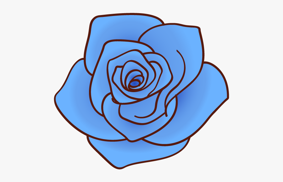Clip Art Clipart Blue Roses - Clip Art Blue Rose, Transparent Clipart
