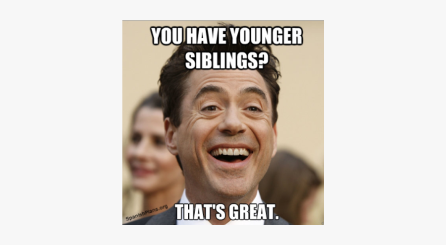 Clip Art Amazing Memes That - You Have Younger Siblings Meme, Transparent Clipart