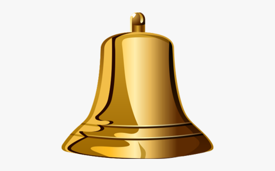 Golden Bell Png, Transparent Clipart