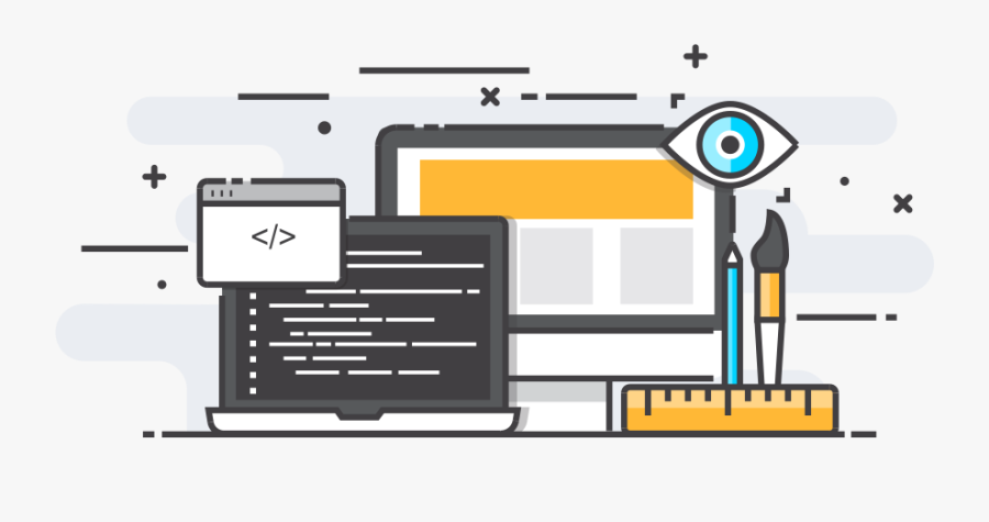 Unique Front End Development, Transparent Clipart