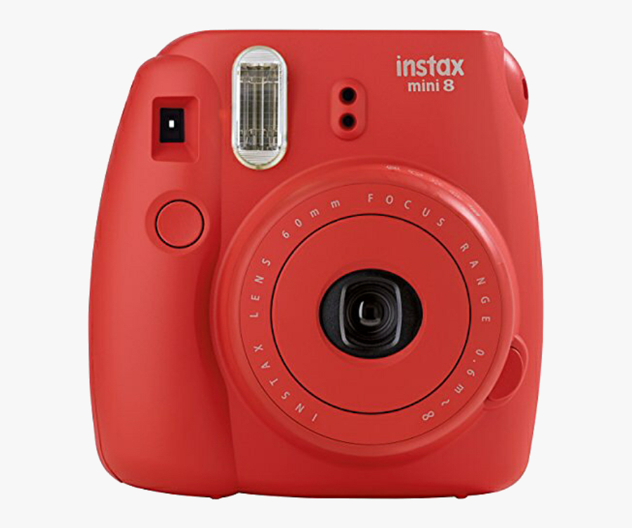 Camera Clipart Aesthetic - Fujifilm Instax Red, Transparent Clipart