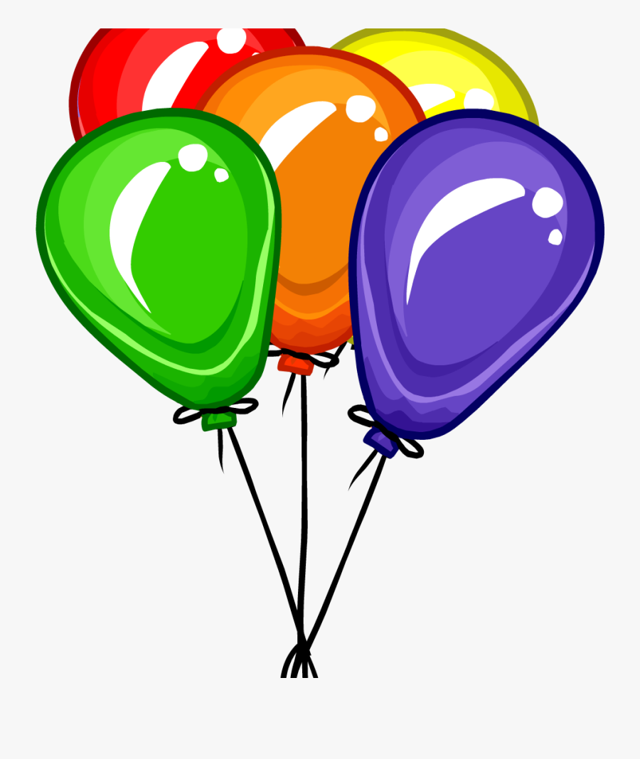 Balloons Clipart, Transparent Clipart