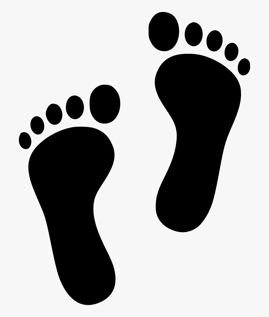 Footprints Svg Printable Baby - Footprint Clipart , Free ...
