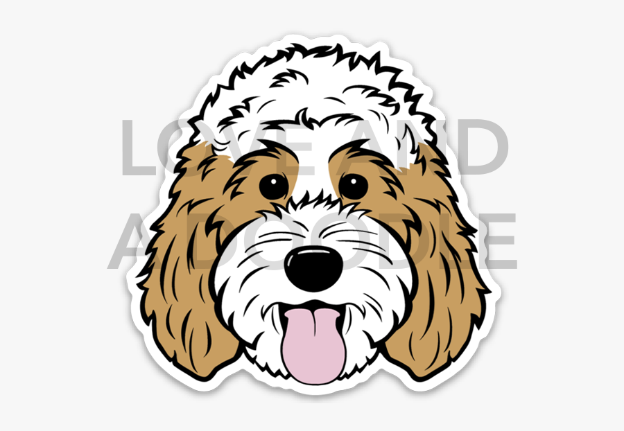 Happy Dood Sticker - Sheepadoodle Stickers, Transparent Clipart