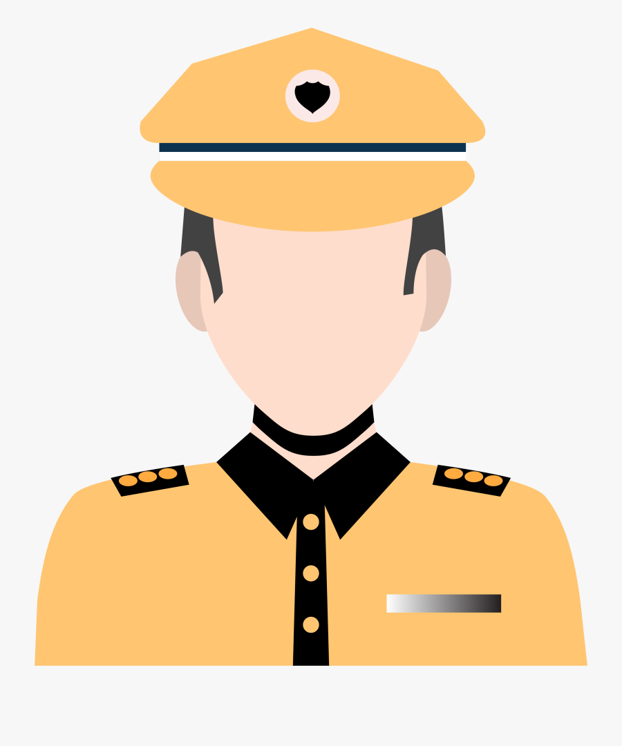 Traffic Police Vector, Transparent Clipart