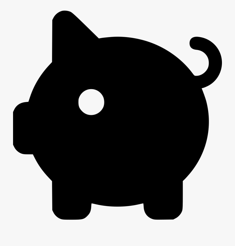 Pig Money Piggy Bank Safe Save Cash Bank Banking Savings - Snout, Transparent Clipart