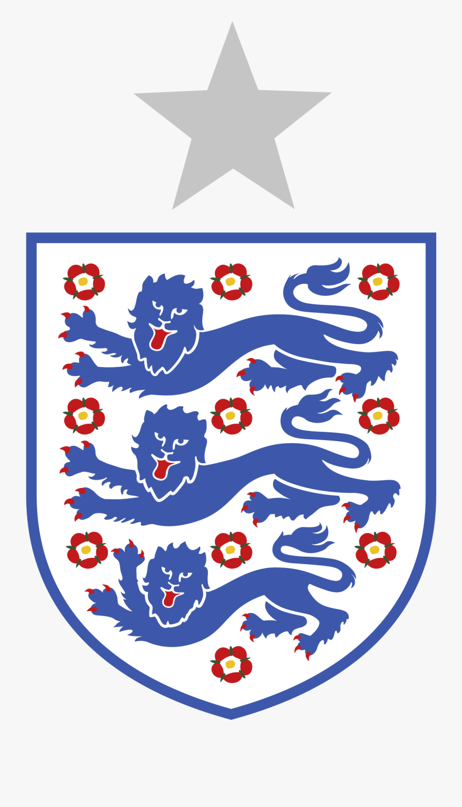 England Three Lions, Transparent Clipart