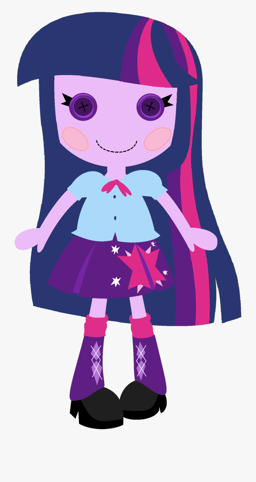 Lalaloopsy Land Fanon Wiki - Twilight Sparkle Equestria Girls Lalaloopsy, Transparent Clipart